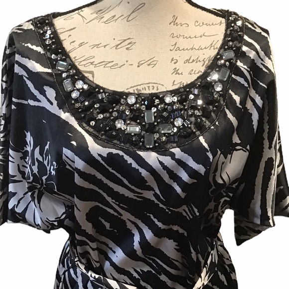 Bisou Bisou Michele Bohbot Embellished Dress - Picture 2 of 7